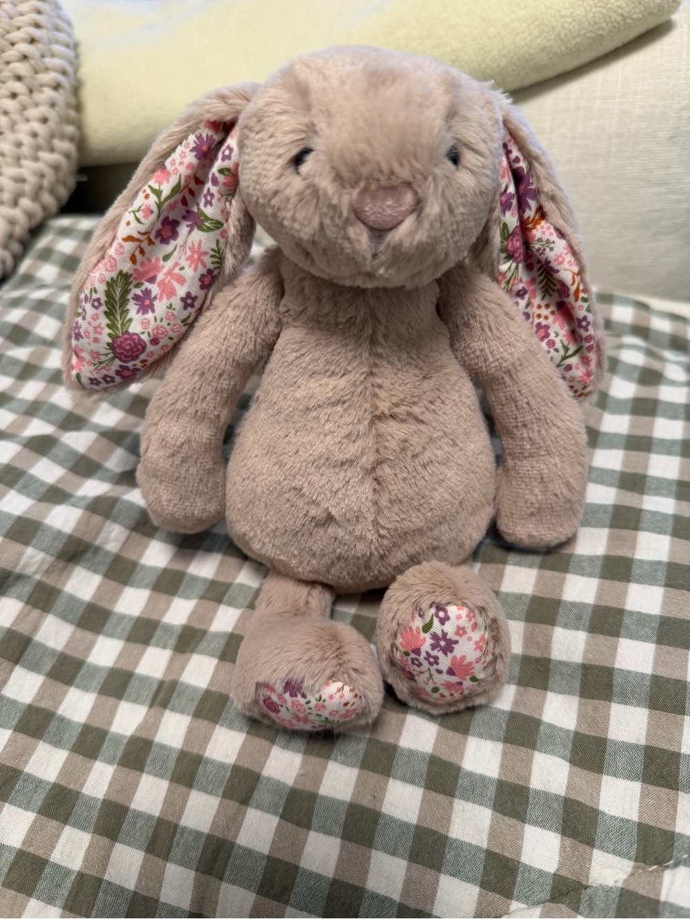 Blossom beige jellycat bunny